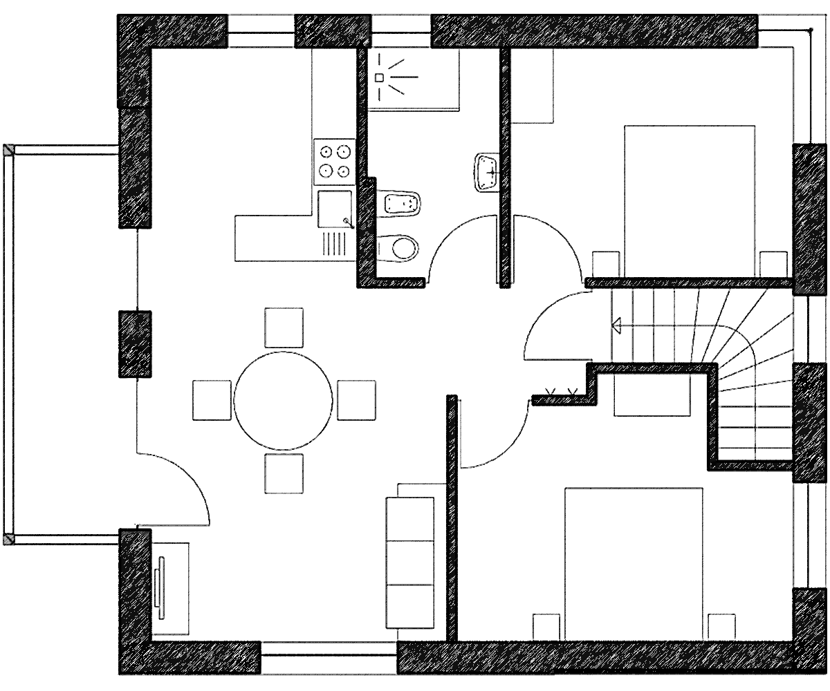 Apartment spruce in Siusi allo Sciliar, South Tyrol, Italy