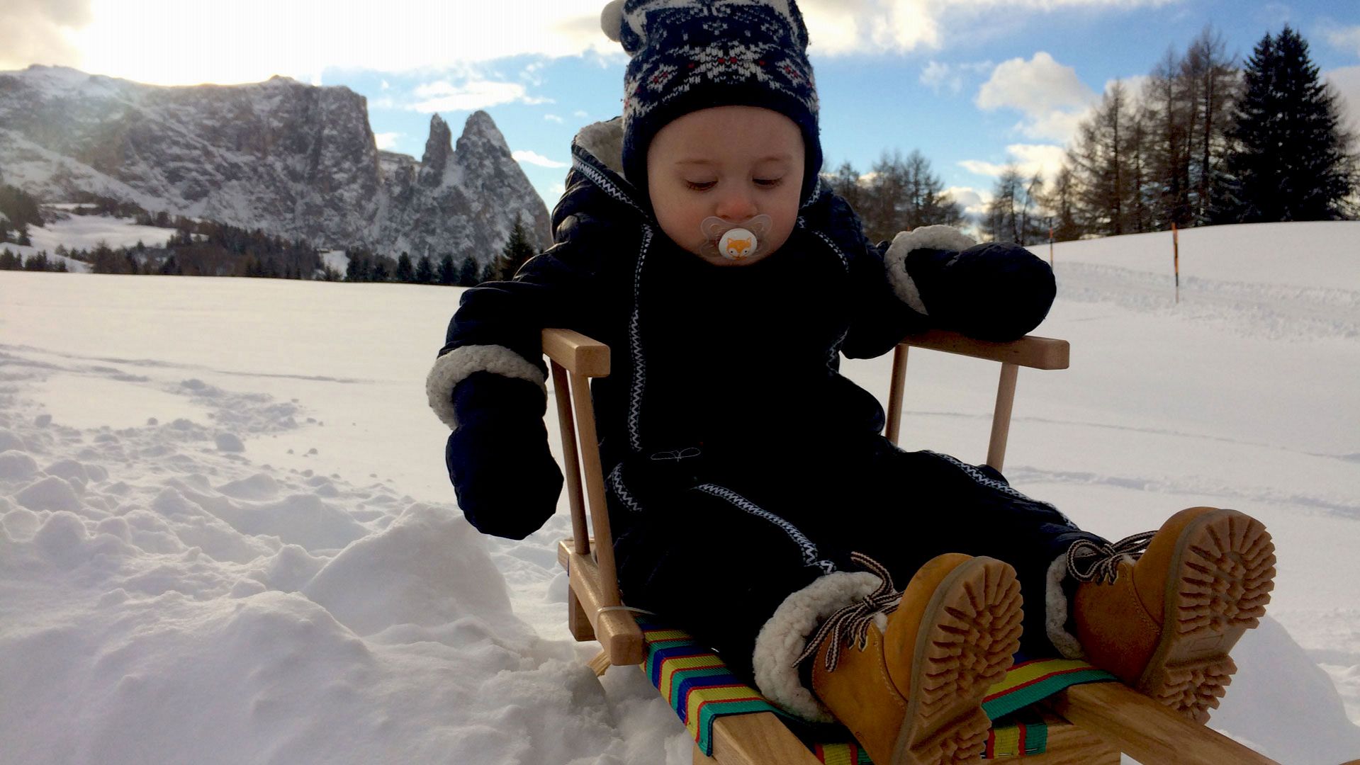 Kids on snow-Fichtenheim